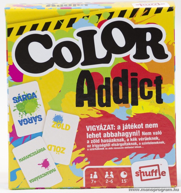 Color Addict - színes családi kártyajáték