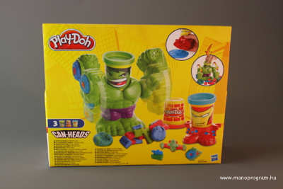 PlayDoh Hulk és Rainbow Das