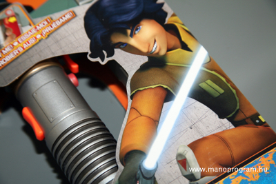 Star Wars Rebels: Ezra 2 az 1-ben fénykard - Hasbro