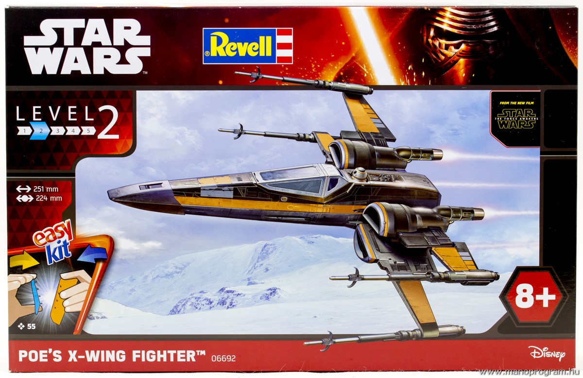 Revell Star Wars Poe's X-Wing fighter