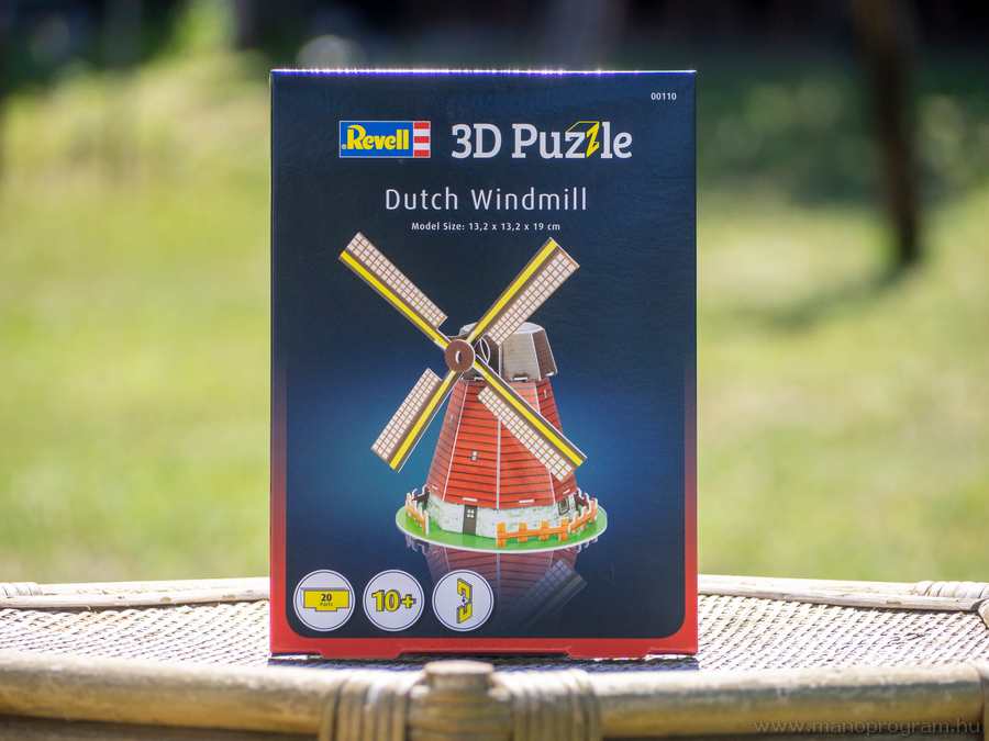 Revell 3D Puzzle - Holland szélmalom