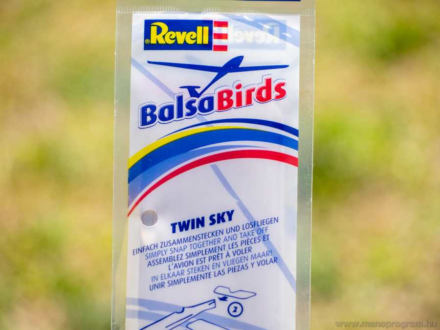 Revell: Balsa Birds Twin Sky repülő 