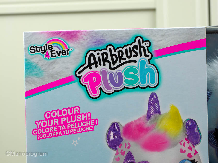 Airbrush Plush - Festhető unikornis