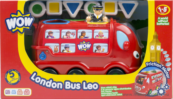 Wow, Leo a londoni busz