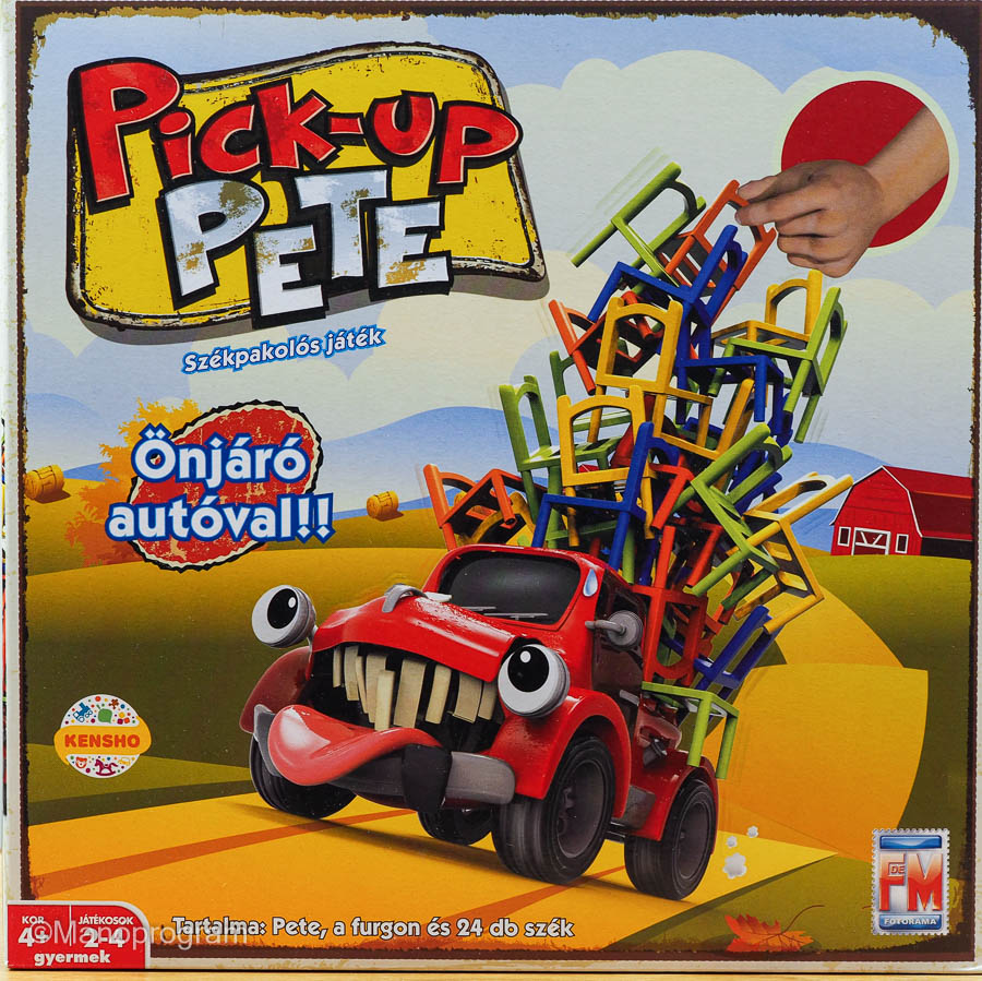 Pick-up Pete - Székpakolós játék