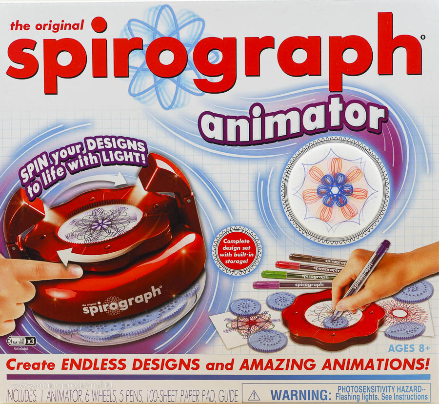 Spirograph Animator - rajzoló szett