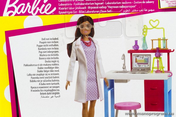 Barbie Karrier kiegészítő szett - Kémia