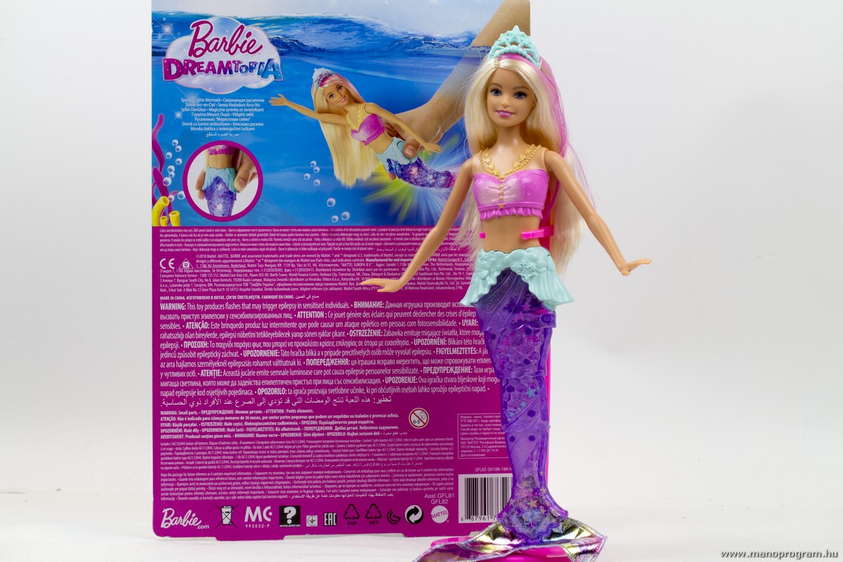 Barbie Dreamtopia - Világító sellő