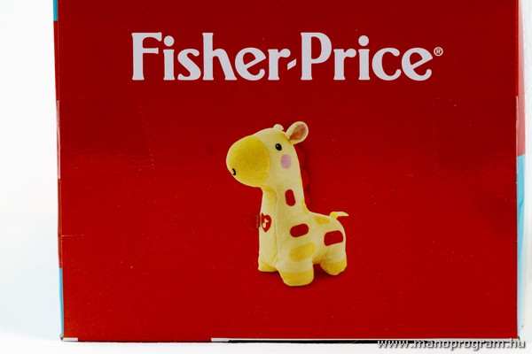 Fisher-Price Plüss altató zsiráf koma