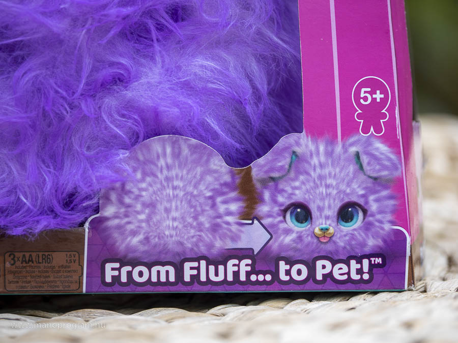 Fur Fluffs - Interaktív pompon kutyus a Spin Mastertől