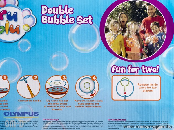 Bubbles inside bubbles