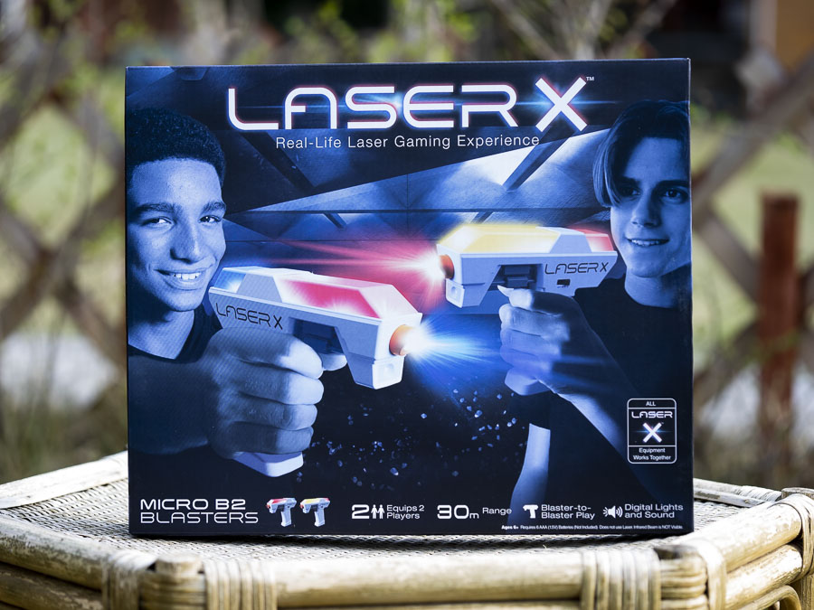 LASER X - Lézercsata otthon!  Micro B2 lézerfegyver