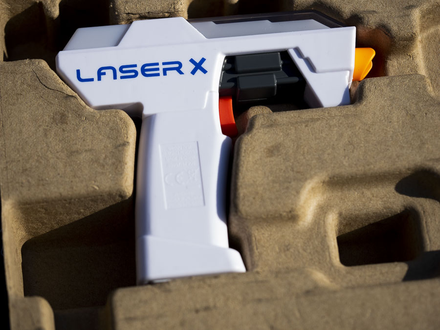 LASER X - Lézercsata otthon!  Micro B2 lézerfegyver