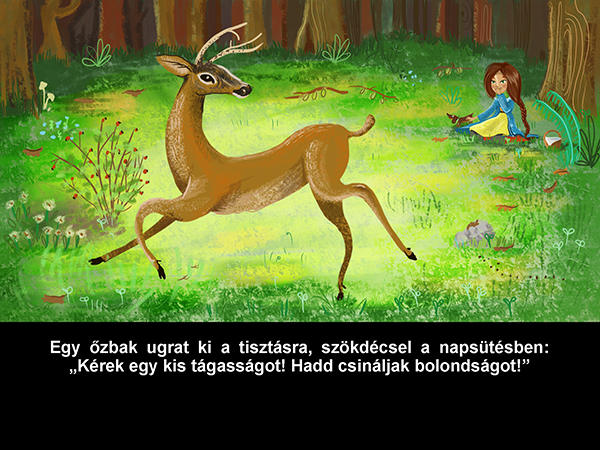 Borsi az erdőben ( Ringató) - Diafilm
