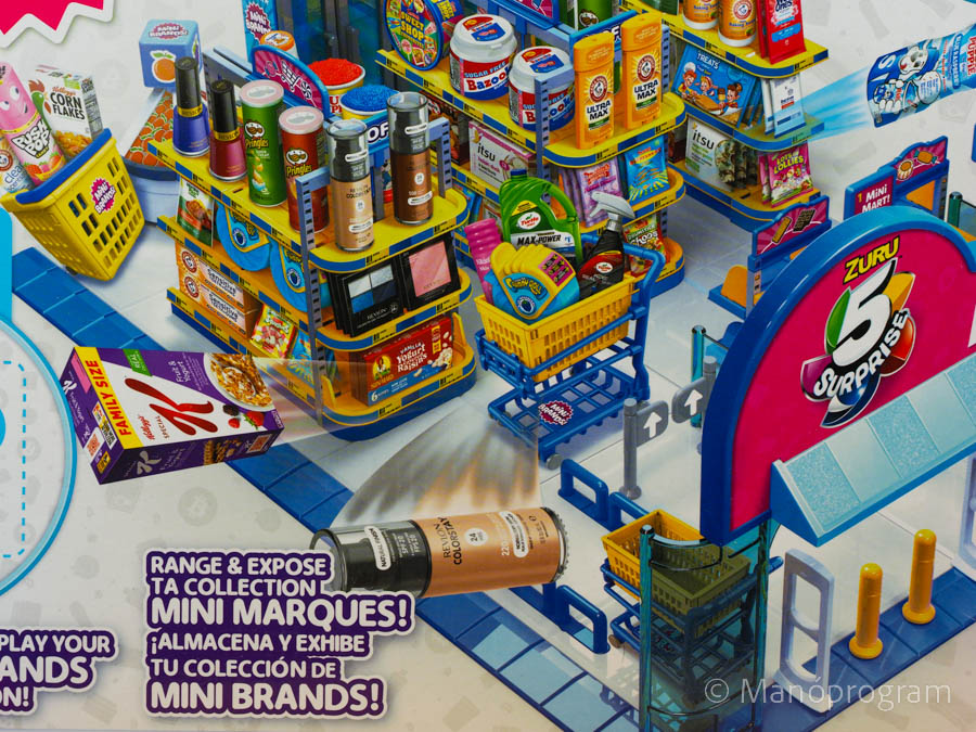 Mini Brands! Mini Mart - Szupermarket játékszett
