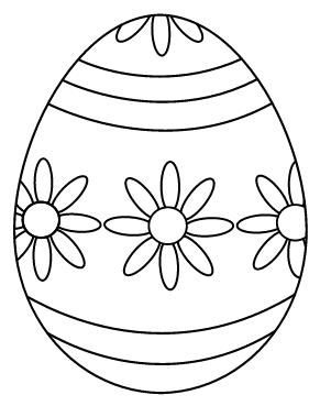 Húsvéti tojás sablon
